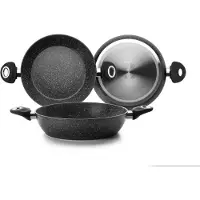 Ibili Honda Natura Stegepande Med 2 Håndtag 28 Cm