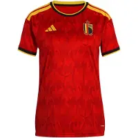 Adidas Belgium 26/27 Hjem Dame-t-shirt Med Korte ærmer