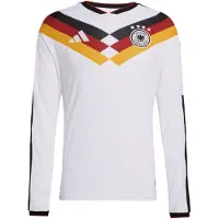 Adidas Tyskland Hjemmebanetrøje VM 2026 Authentic Lange Ærmer - , størrelse Small