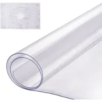 Vevor Plastikborddug, 14 x 24 tommer 1,5 mm tyk klar bordbeskytter, rektangulær PVC-skrivebordsmåtte, vandtæt og nem rengøringsvenlig skrivebordsmåtte, til kontorkommode, spisebord, natbord