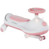 Ecotoys tyngdekraft-løbecykel Focus 45 Pink