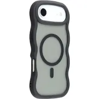 Mtp Products iPhone Air Bølgekant magnetisk hybrid cover - sort