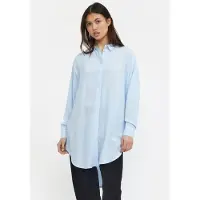 Soft Rebels Bluse 'Freedom ' himmelblå