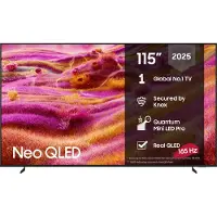 Samsung 115" Neo QLED QN90F 4K Vision AI Smart TV (2025), Black