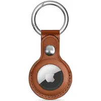 Tech-Protect Apple AirTag 1/2 NaturalFit nøglering - Brun
