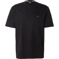 BOSS T-shirt i bomuld med dobbelt B-monogram-badge