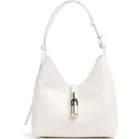 Furla Skuldertaske 'Goccia' hvid