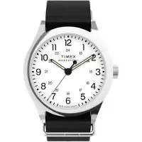 Timex Analogt ur 'Weekender New England 3' sort / sølv