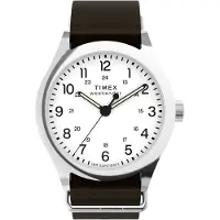 Timex Analogt ur ' Weekender New England 3 Hand ' brun