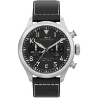 Timex Analogt ur ' Waterbury Ace' sort / sølv