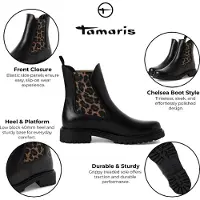Tamaris Chelsea Boots karamel / sort