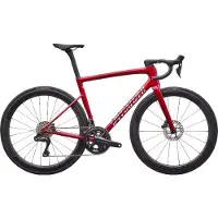 Specialized Tarmac SL8 Pro - 2026 - Gloss Red Sky / Chrome - 44 cm - Cykel