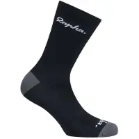 Trek Rapha Logo Cycling Sock - Black - L - Cykeltilbehør