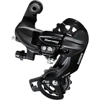 Shimano Bagskifter Tourney RD-TY300 6/7S - Antrasit - Drop