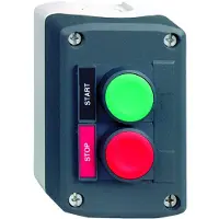 Schneider XALD211H29, Trykknapkontakt, Sort, IP69K, 230 V, 50 Hz
