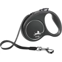 Flexi Black Design S M L Tape rulleline 5 meter