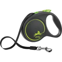 Flexi Black Design L bånd 5 m, 50 kg, grøn