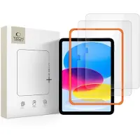 TechProtection Easy Set+ hærdet glas til iPad 10.9 2-PACK (2022/2025) CLEAR