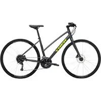 Trek FX 2 Disc Stagger - Satin Lithium Grey - L - Cykel