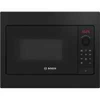 Bosch Serie | 2 BFL523MB4 - Mikrobølgeovn - til indbygning - 20 liter - 800 W - sort