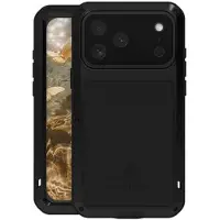 Love Mei iPhone 17 Pro Max Powerful Hybrid Cover - Sort