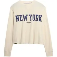 Superdry Sweatshirt 'Athletic Essential' marin / uldhvid