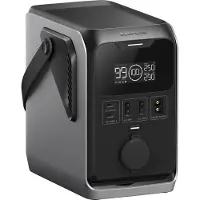 EcoFlow TRAIL 300 DC, Lithium jern fosfat (LiFePO4), Cigartænder, Solar, USB, 288 Wh, 300 W, 12 W, 140 W