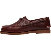 Timberland Timberlandtil kvinder. TB0A2Q9XEIW1 Klassiske brune bådsko i læder (38 W), Fast, Blonder, Casual