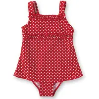 Playshoes Badedragt rød / hvid