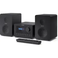 Sharp Tokyo XL-B514 - Mikrosystem - sort