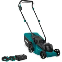 Vonroc Plæneklipper 40V - 4.0Ah - 33cm | 30L | kulfri motor | Inkl. 2x 4.0Ah akku og oplader