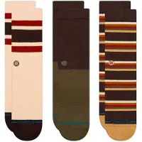 Stance Mil House Crewsokker 3 Par