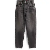 Tommy Hilfiger Jeans 'Ultra High Rise Mom Tapered Leg Black' grey denim