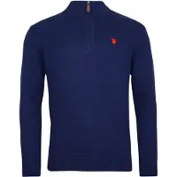 U.S. POLO ASSN. Pullover mørkeblå / rød