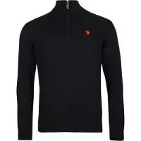 U.S. POLO ASSN. Pullover blodrød / sort