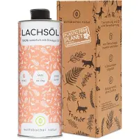 Wolfsbacher Natur Wolfsbacher naturlig lakseolie til hunde - 1 liter
