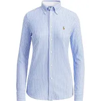 Ralph Lauren Bluse 'Heidi' blå / hvid