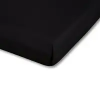By Night Boxlagen 70x160 cm - Sort - 100% Bomulds percale - Faconlagen til juniormadras