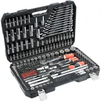 YATO Tool set xxl 1/4'''', 3/8'''', 1/2'''' kpl 216 pieces [YT-38841]