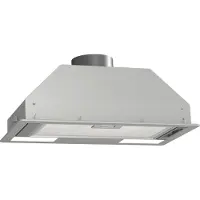 Gorenje Essential BHI611ES - Hætte - tag - bredde: 53.4 cm - dybde: 30 cm - udtrækning og recirkulation (-) - grå