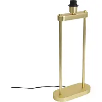 QAZQA Moderne bordlampe messing - Thijmen