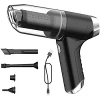 Mtp Products Suitu ST-6617C Håndholdt støvsuger til bil/hjem - Sort