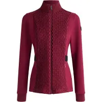 Fusalp - Fleece dame - Meryl Acajou til UnisexUld - Størrelse S - Bordeaux