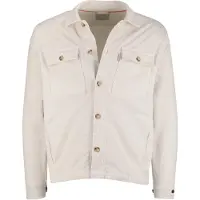 Cast iron Overshirt Corduroy Ecru Off-white Hvid måle