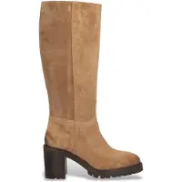Alpe Alpetil kvinder. 521811 Brune Valley-læderstøvler (38), 5-8 cm, Lynlås, Casual