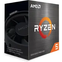 AMD Ryzen 5 5500 6-kernet 12-tr?ds ul?st desktopprocessor med Wraith Stealth Cooler