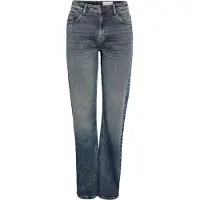 Noisy May Monica Straight Højtaljede Jeans