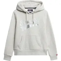 Superdry Superdrytil kvinder. W2012491A Super Athletics grå hættetrøje (XS), Casual, Bomuld