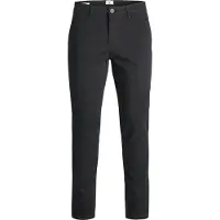 Jack & Jones Lærredsbukser 'JJIMarco JJBowie' sort