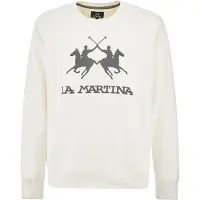 La Martina Sweatshirt sort / hvid